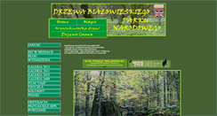 Desktop Screenshot of drzewa.puszcza-bialowieska.eu